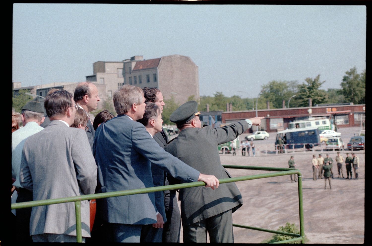 Fotografie: Besuch von US-Verteidigungsminister Caspar Weinberger in West-Berlin