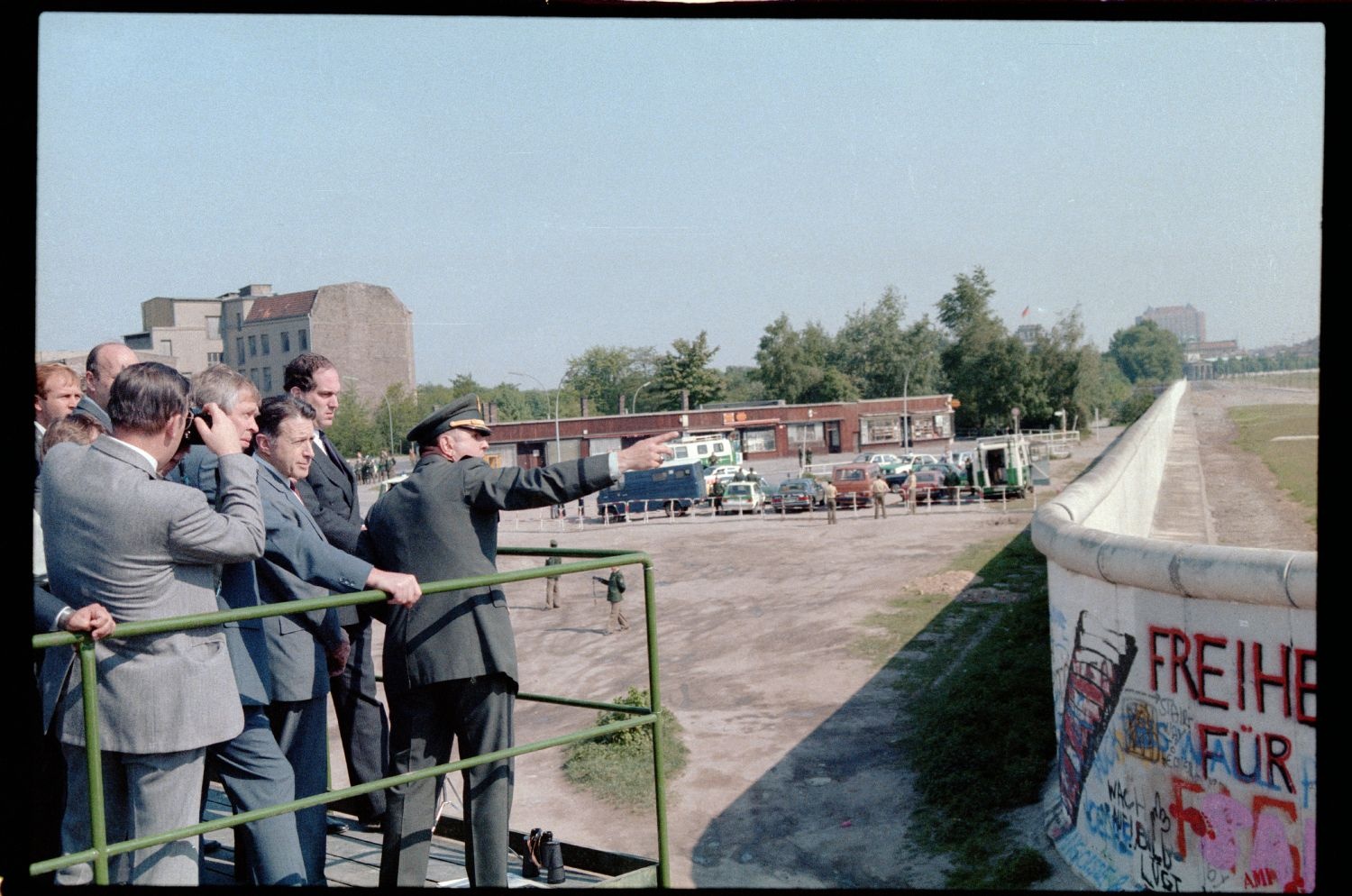 Fotografie: Besuch von US-Verteidigungsminister Caspar Weinberger in West-Berlin