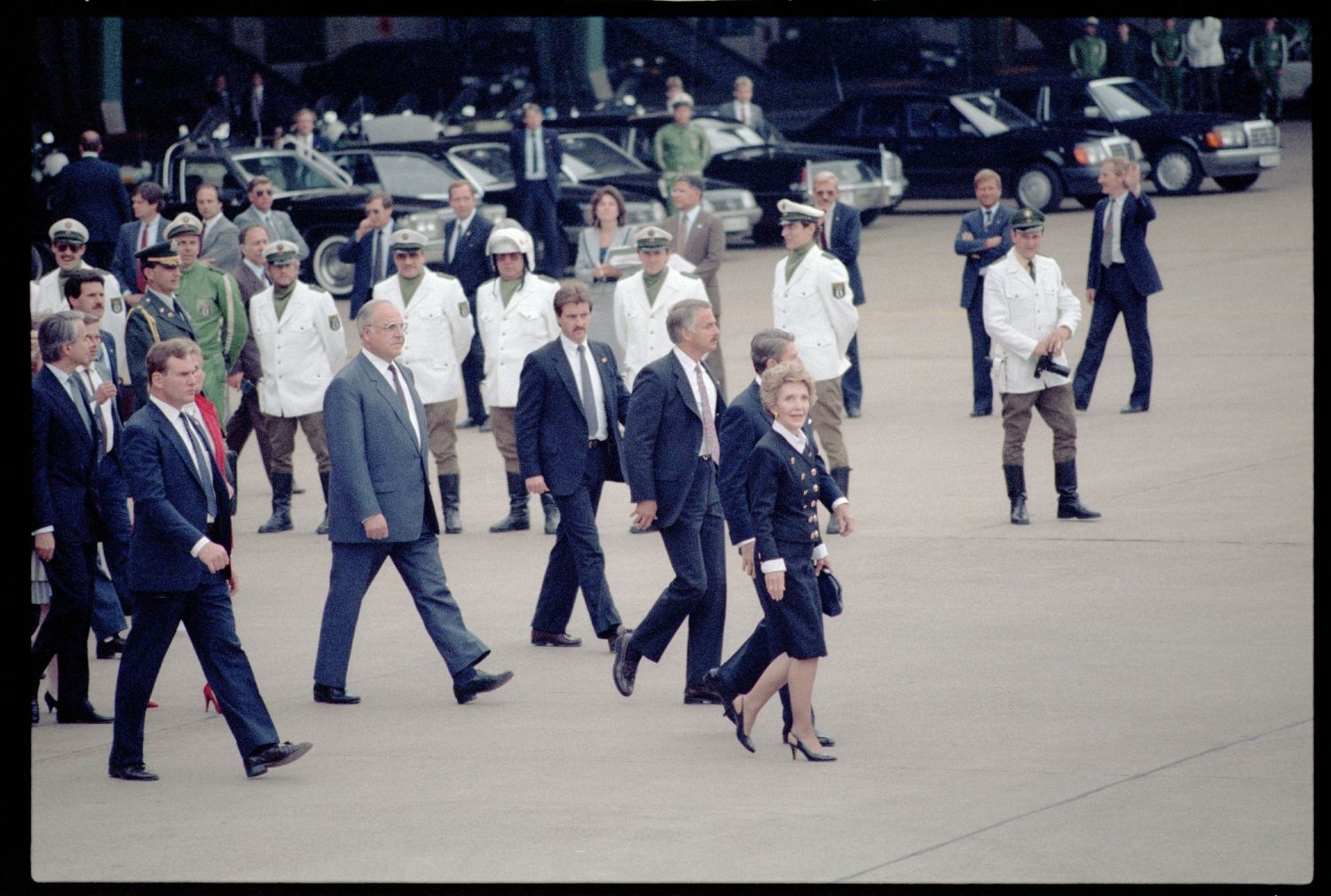 Fotografie: Besuch von US-Präsident Ronald Reagan in West-Berlin