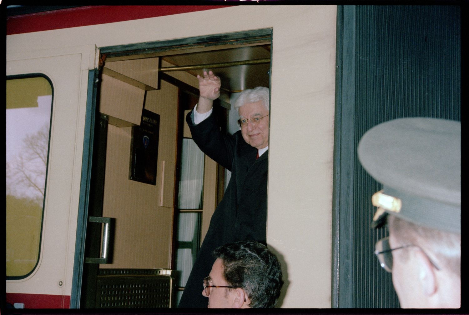 Fotografie: Abschiedsbesuch von US-Botschafter Arthur F. Burns in West-Berlin