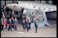 Fotografie: Besuch von US-Präsident Ronald Reagan in West-Berlin