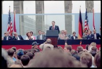 Fotografie: Besuch von US-Präsident Ronald Reagan in West-Berlin