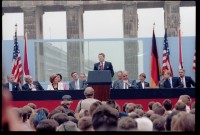 Fotografie: Besuch von US-Präsident Ronald Reagan in West-Berlin