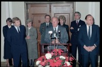 Fotografie: Besuch von US-Außenminister George P. Shultz in West-Berlin