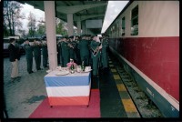 Fotografie: Abschiedsbesuch von US-Botschafter Arthur F. Burns in West-Berlin