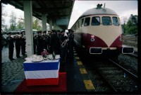 Fotografie: Abschiedsbesuch von US-Botschafter Arthur F. Burns in West-Berlin