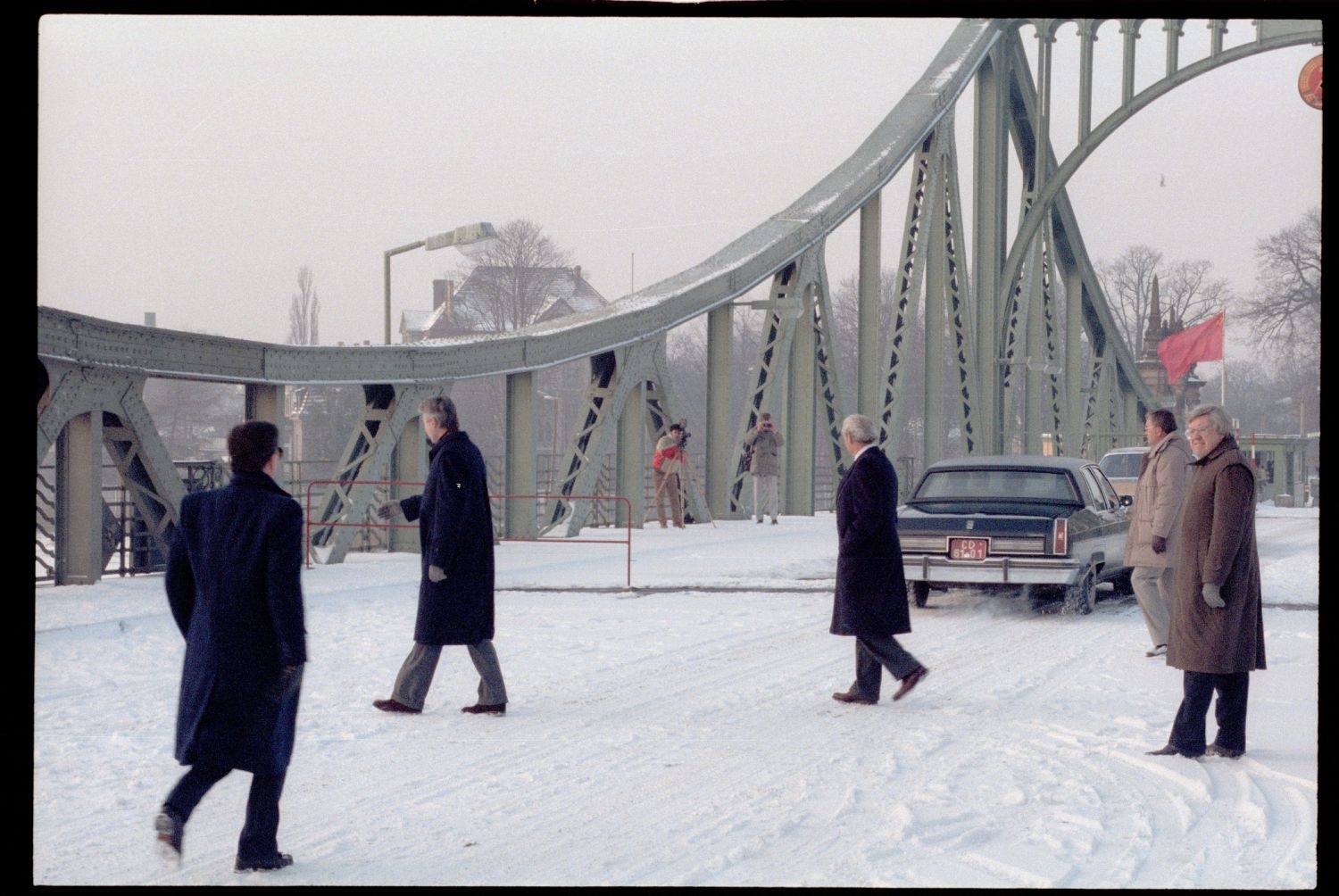 Fotografie: Agentenaustausch auf der Glienicker Brücke