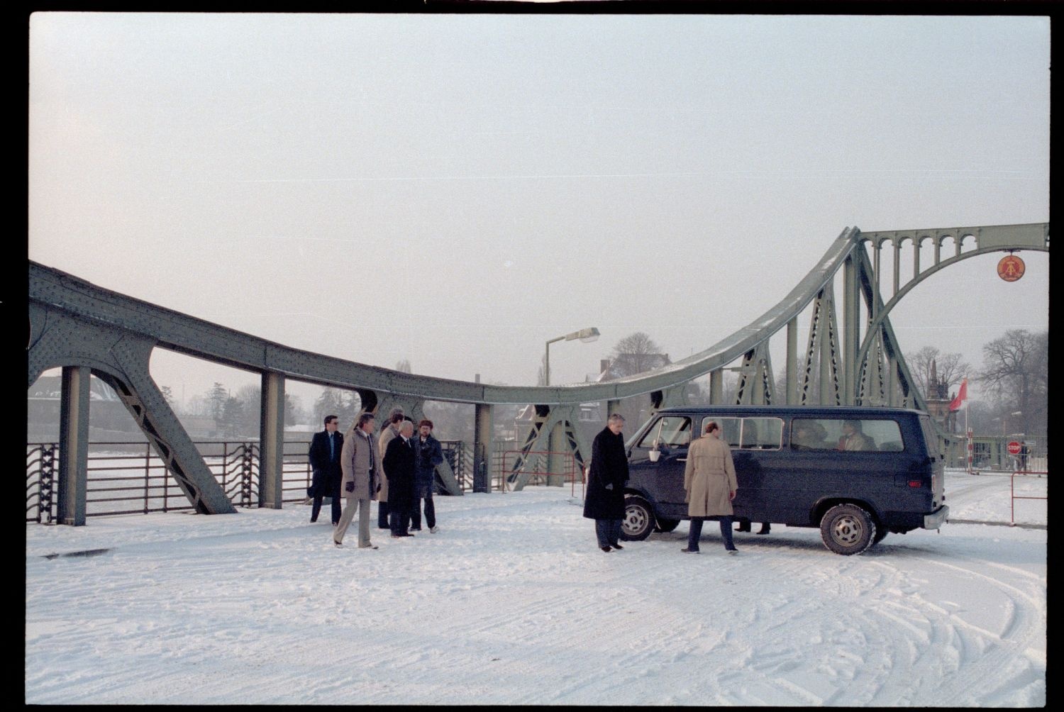 Fotografie: Agentenaustausch auf der Glienicker Brücke