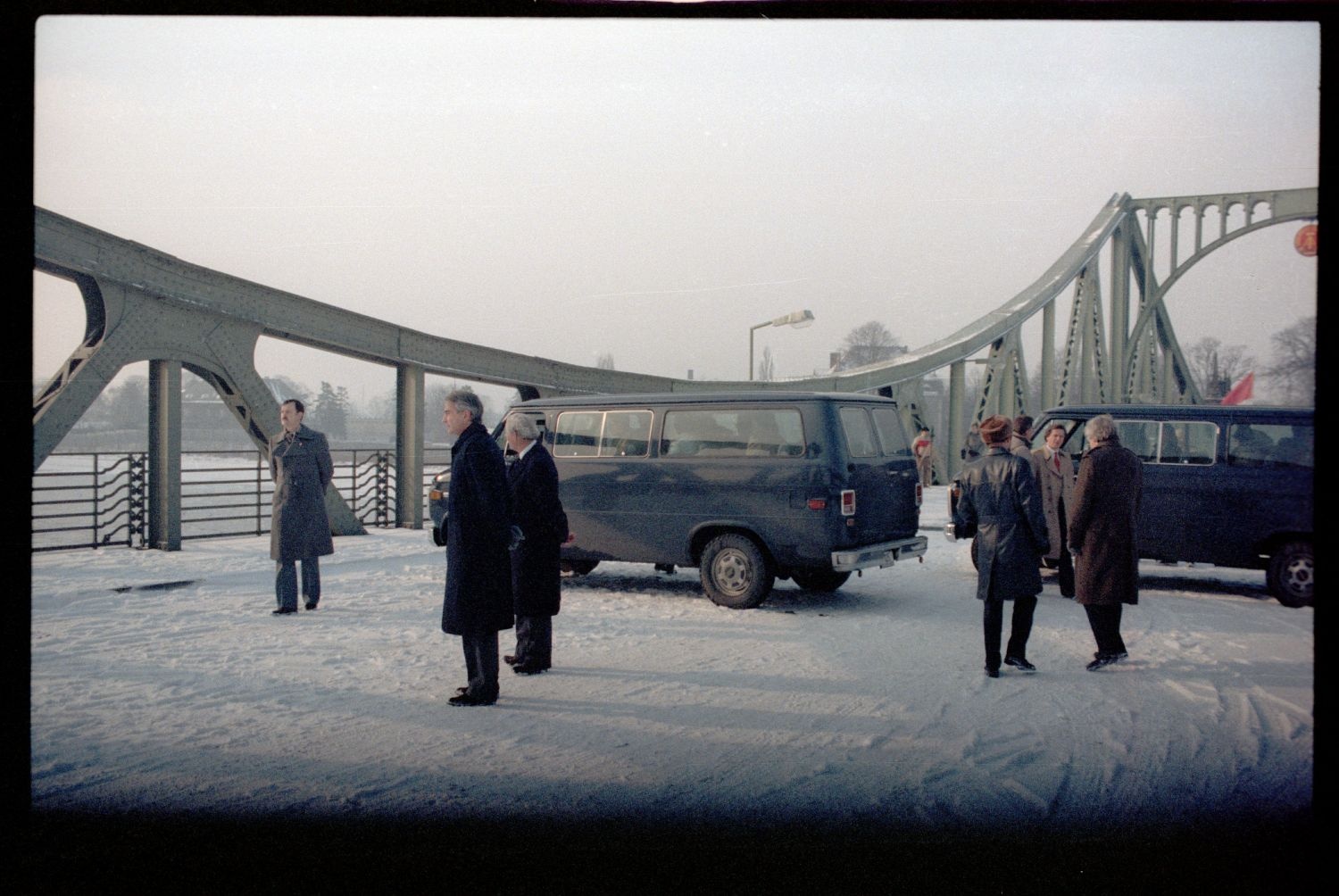 Fotografie: Agentenaustausch auf der Glienicker Brücke