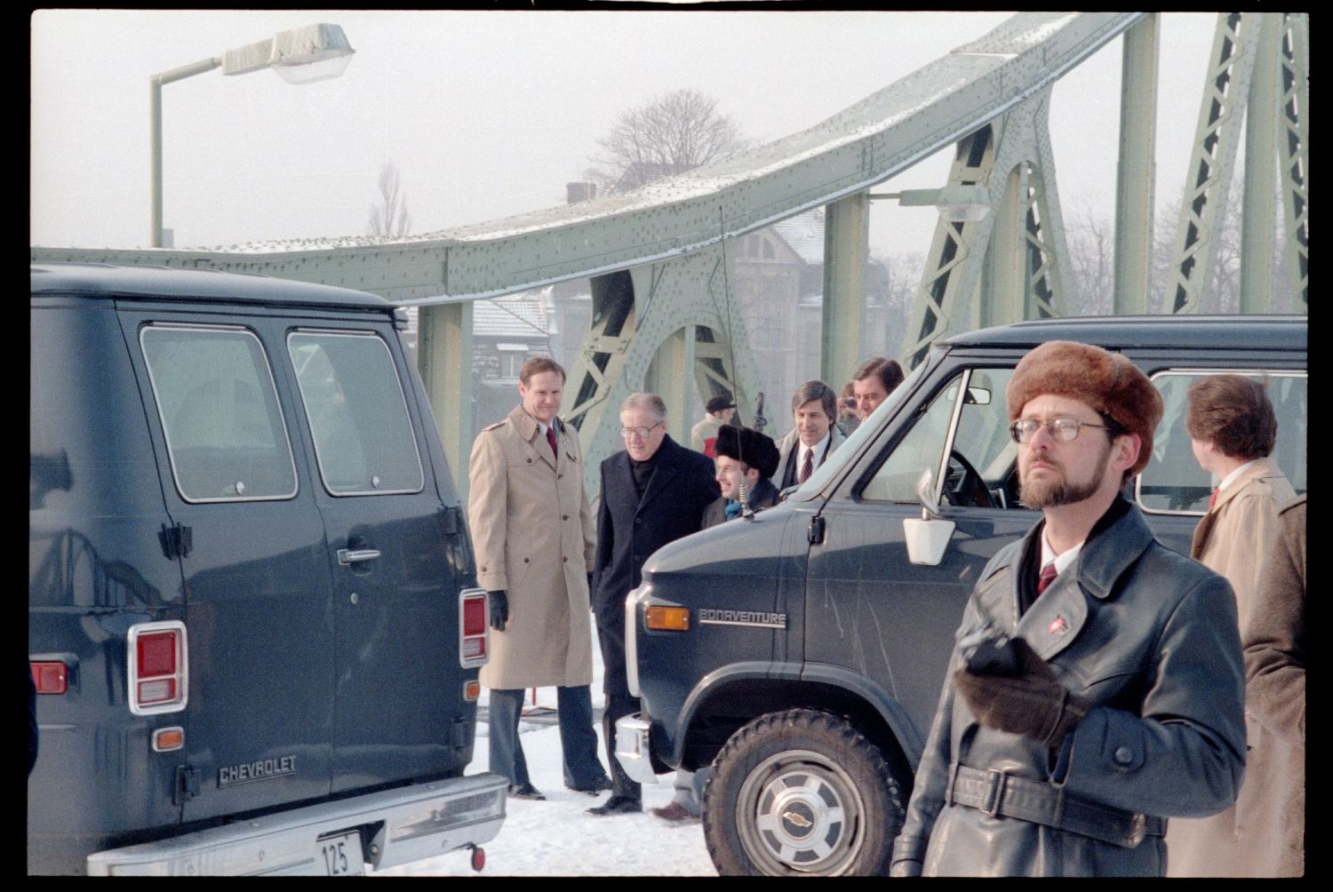 Fotografie: Agentenaustausch auf der Glienicker Brücke