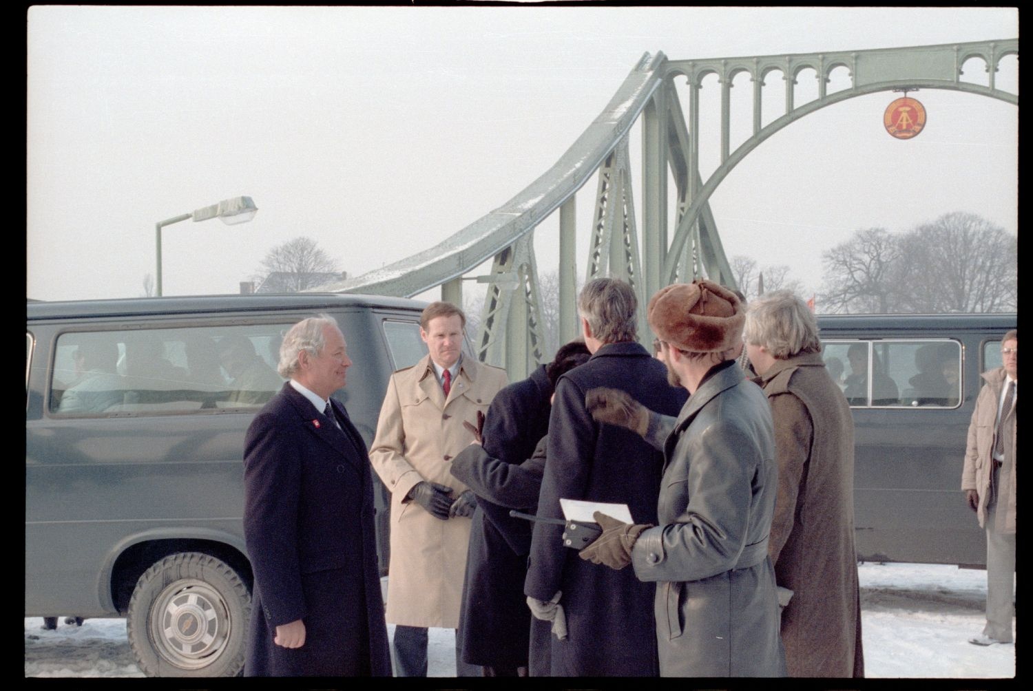 Fotografie: Agentenaustausch auf der Glienicker Brücke