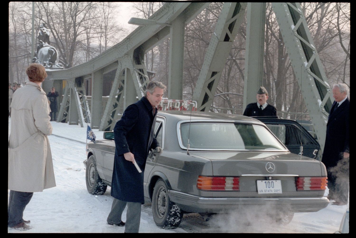 Fotografie: Agentenaustausch auf der Glienicker Brücke