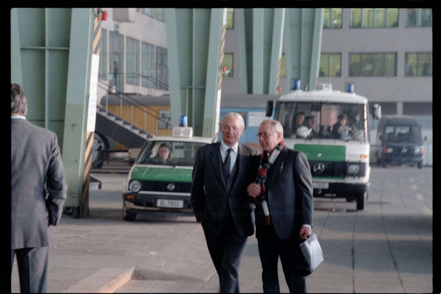 Fotografie: Agentenaustausch auf der Glienicker Brücke