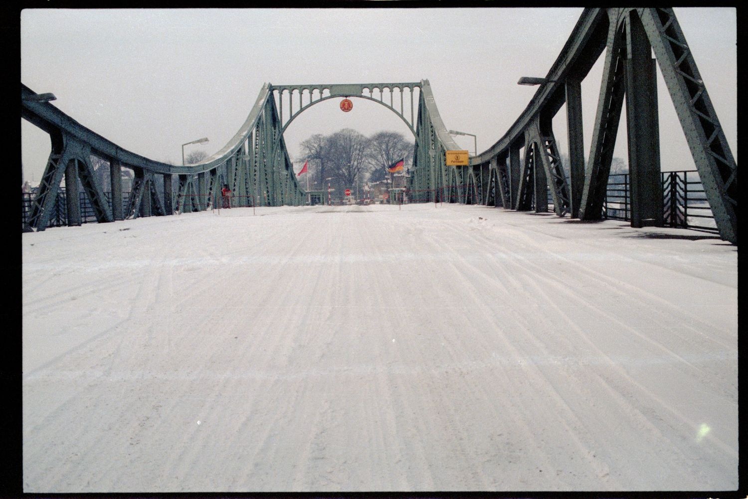 Fotografie: Agentenaustausch auf der Glienicker Brücke