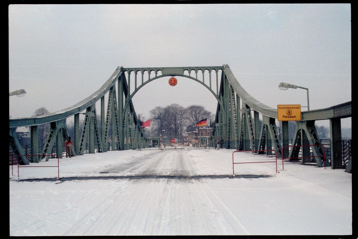 Fotografie: Agentenaustausch auf der Glienicker Brücke