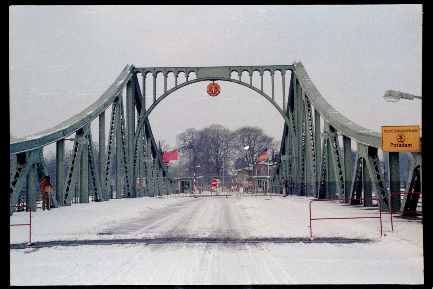 Fotografie: Agentenaustausch auf der Glienicker Brücke