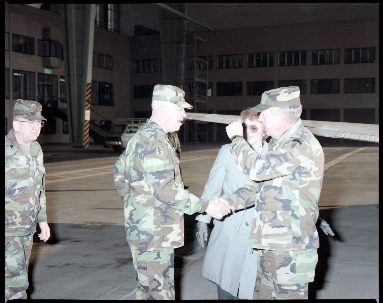 Fotografie: Besuch von Sergeant Major of the Army Glen E. Morrell in West-Berlin