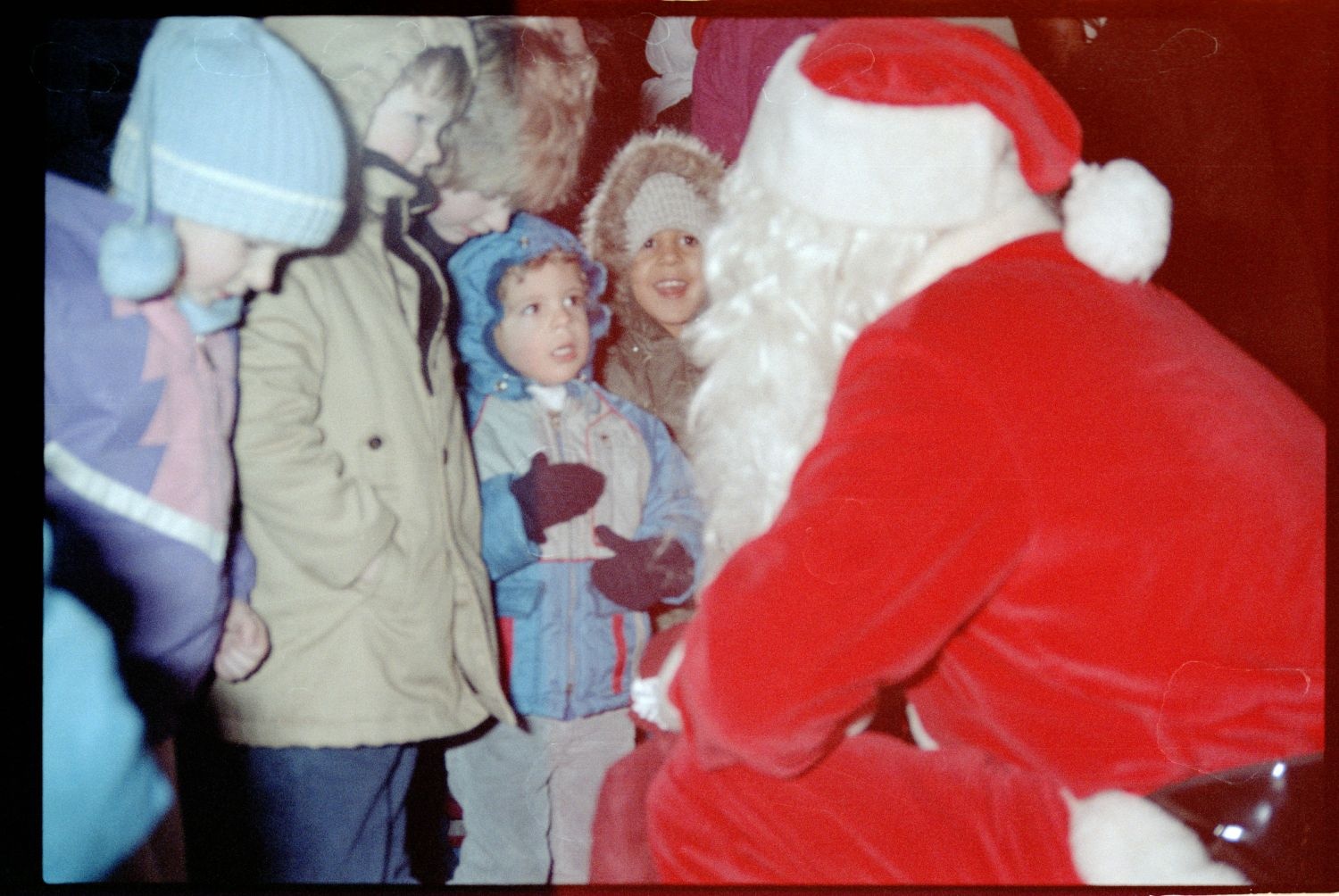 Fotografie: Weihnachtliche Veranstaltung auf der Truman Plaza in Berlin-Dahlem