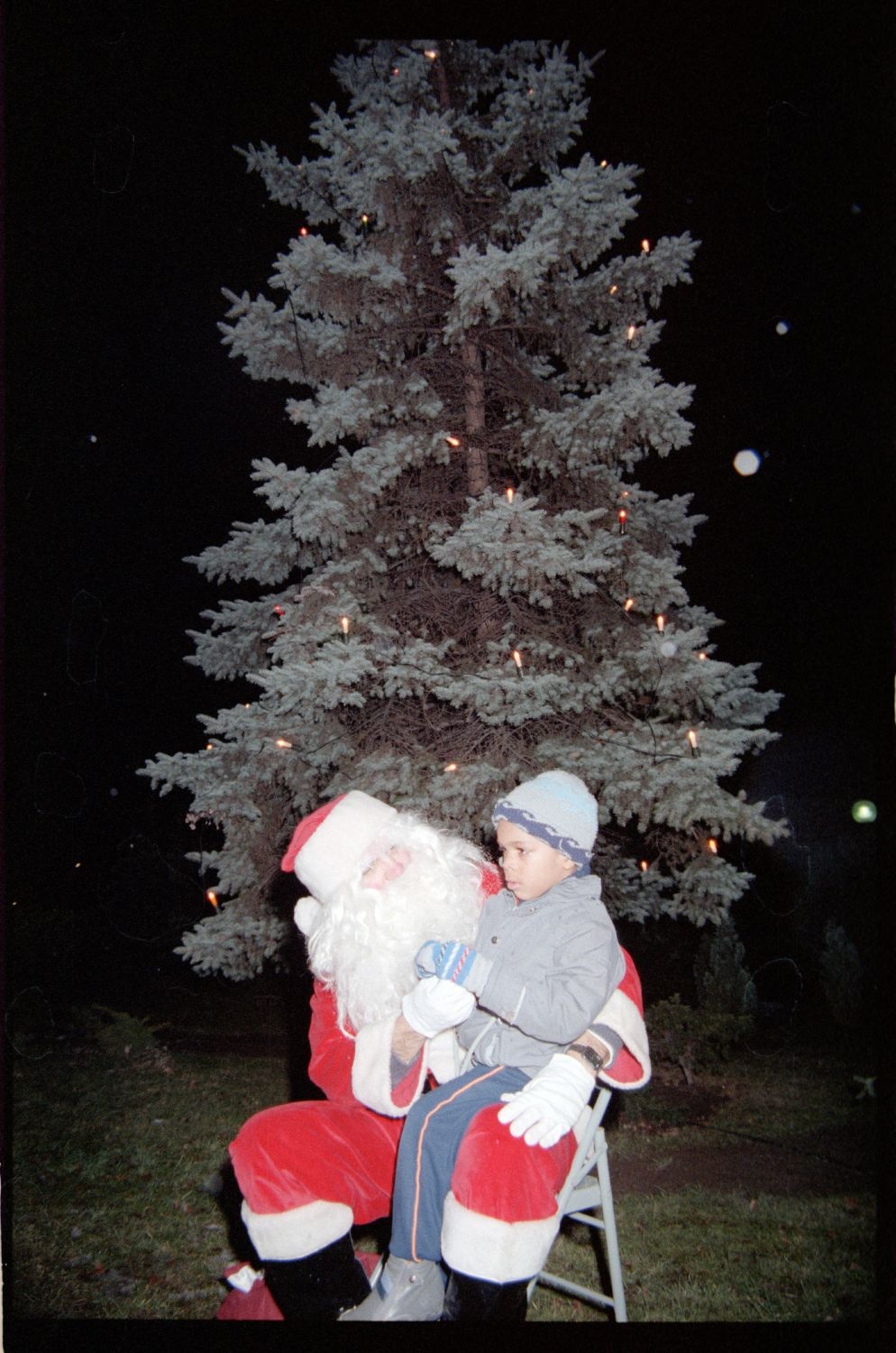 Fotografie: Weihnachtliche Veranstaltung auf der Truman Plaza in Berlin-Dahlem