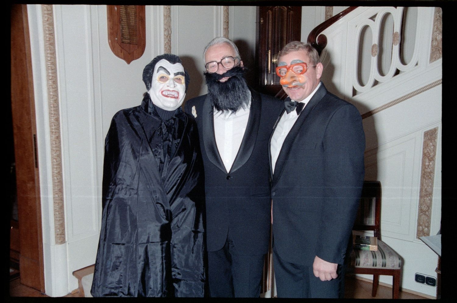 Fotografie: Halloween-Party in der Residenz des US-Stadtkommandanten in Berlin-Dahlem