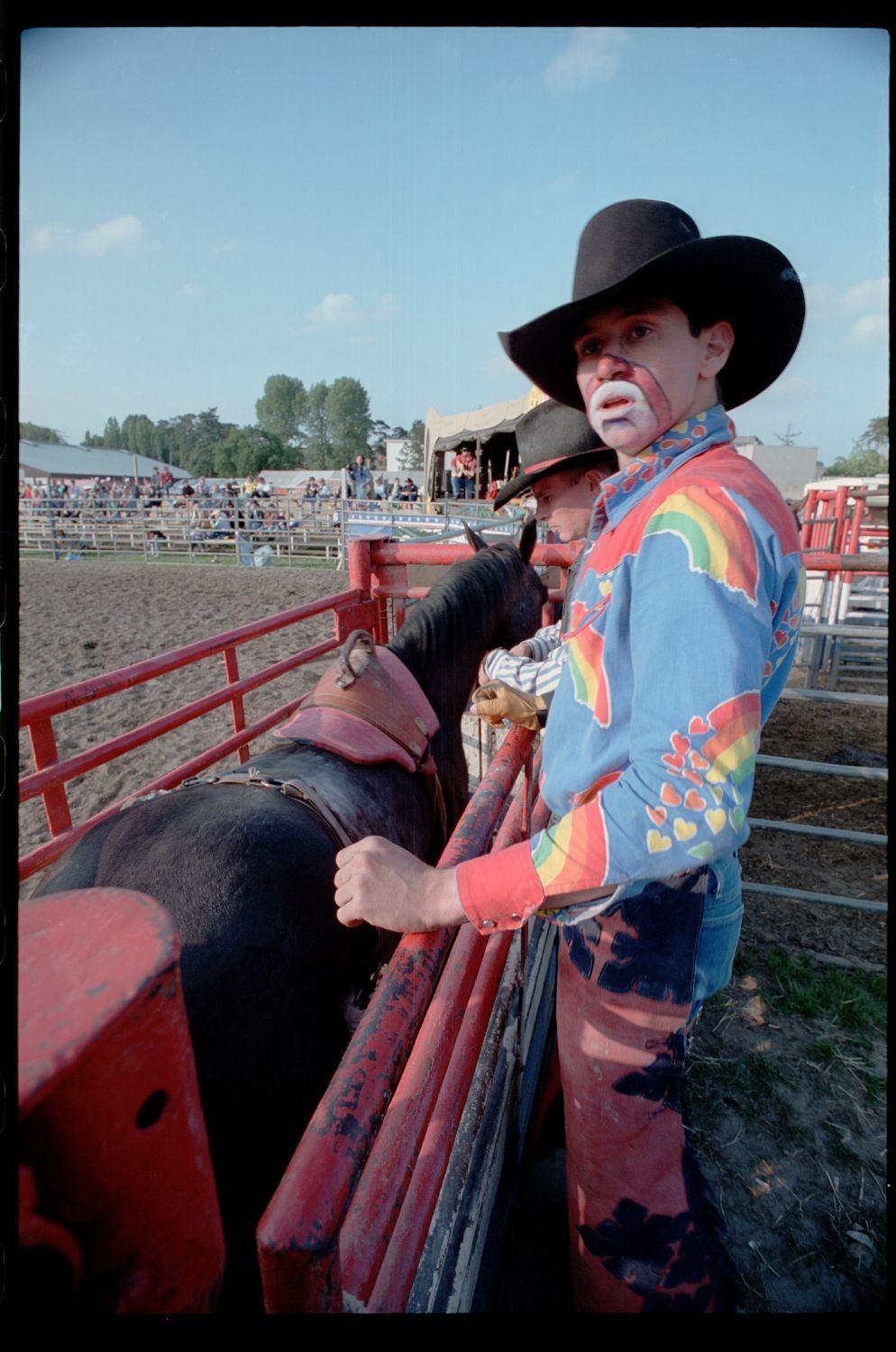 Fotografie: Rodeo auf dem Festplatz Deutsch-Amerikanisches Volksfest in Berlin-Zehlendorf