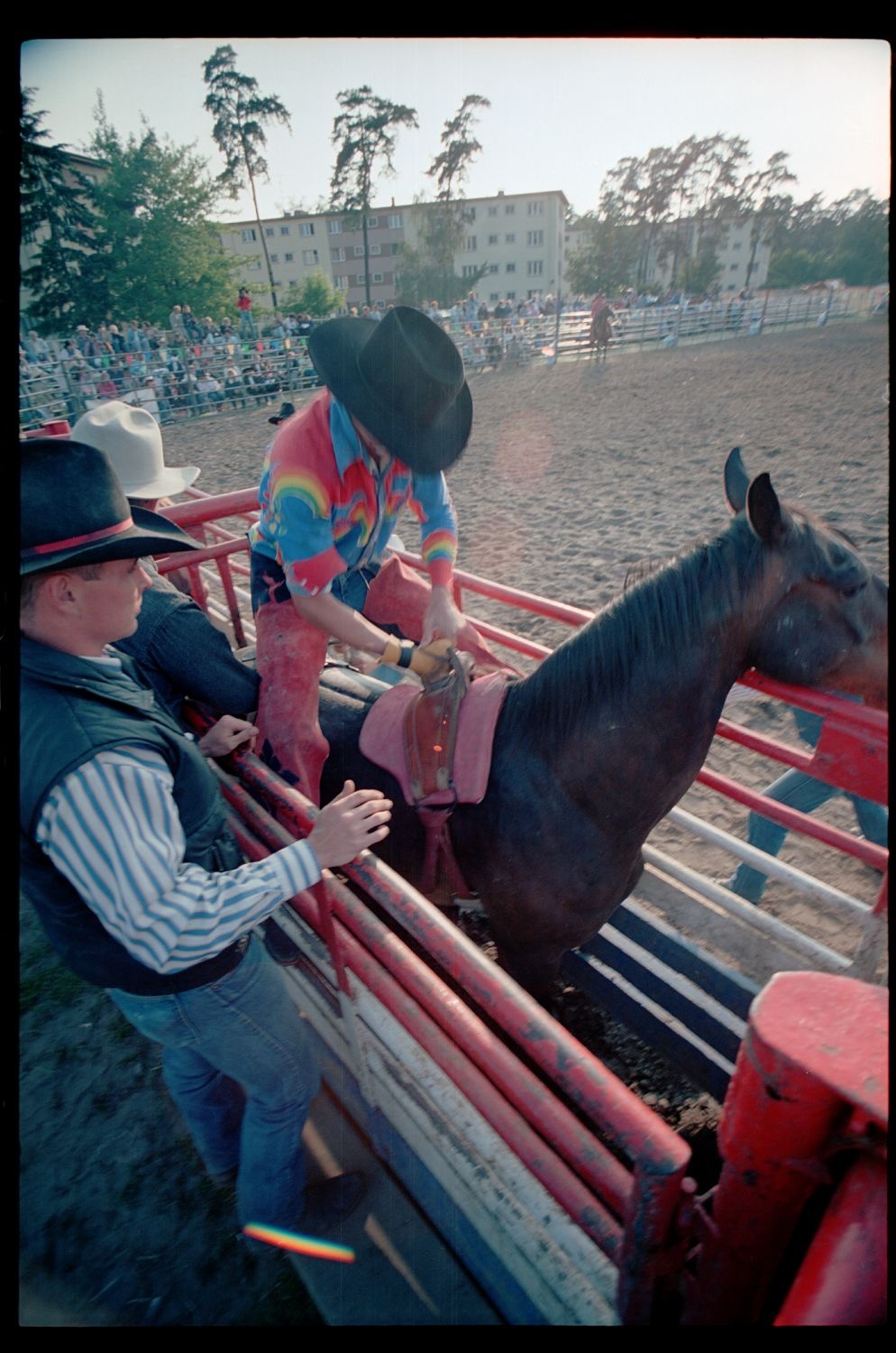 Fotografie: Rodeo auf dem Festplatz Deutsch-Amerikanisches Volksfest in Berlin-Zehlendorf