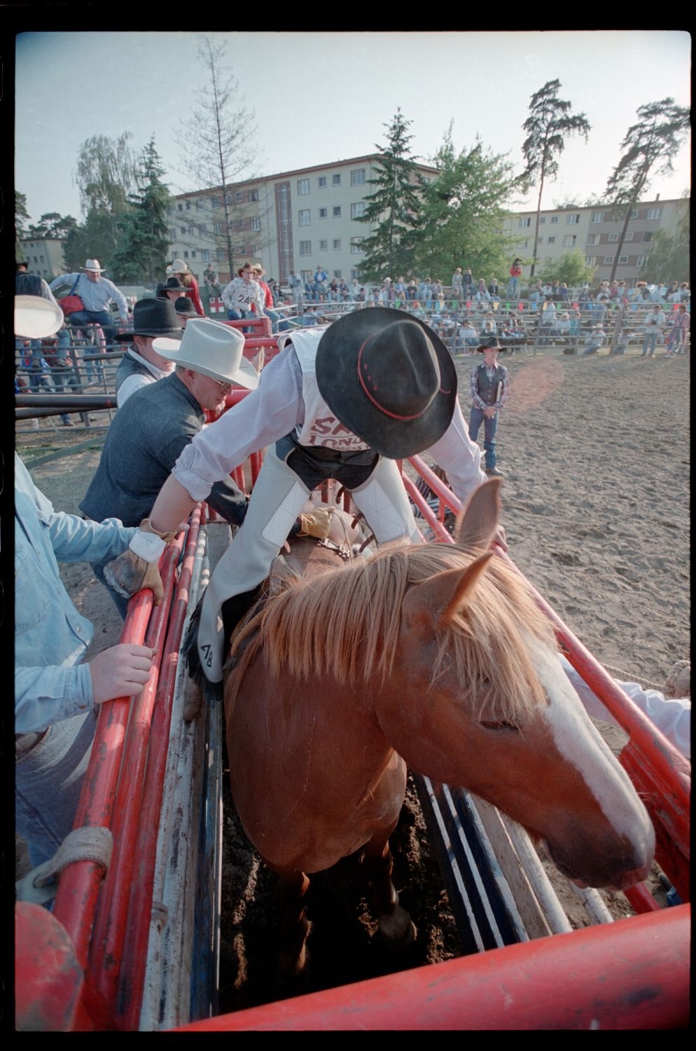 Fotografie: Rodeo auf dem Festplatz Deutsch-Amerikanisches Volksfest in Berlin-Zehlendorf