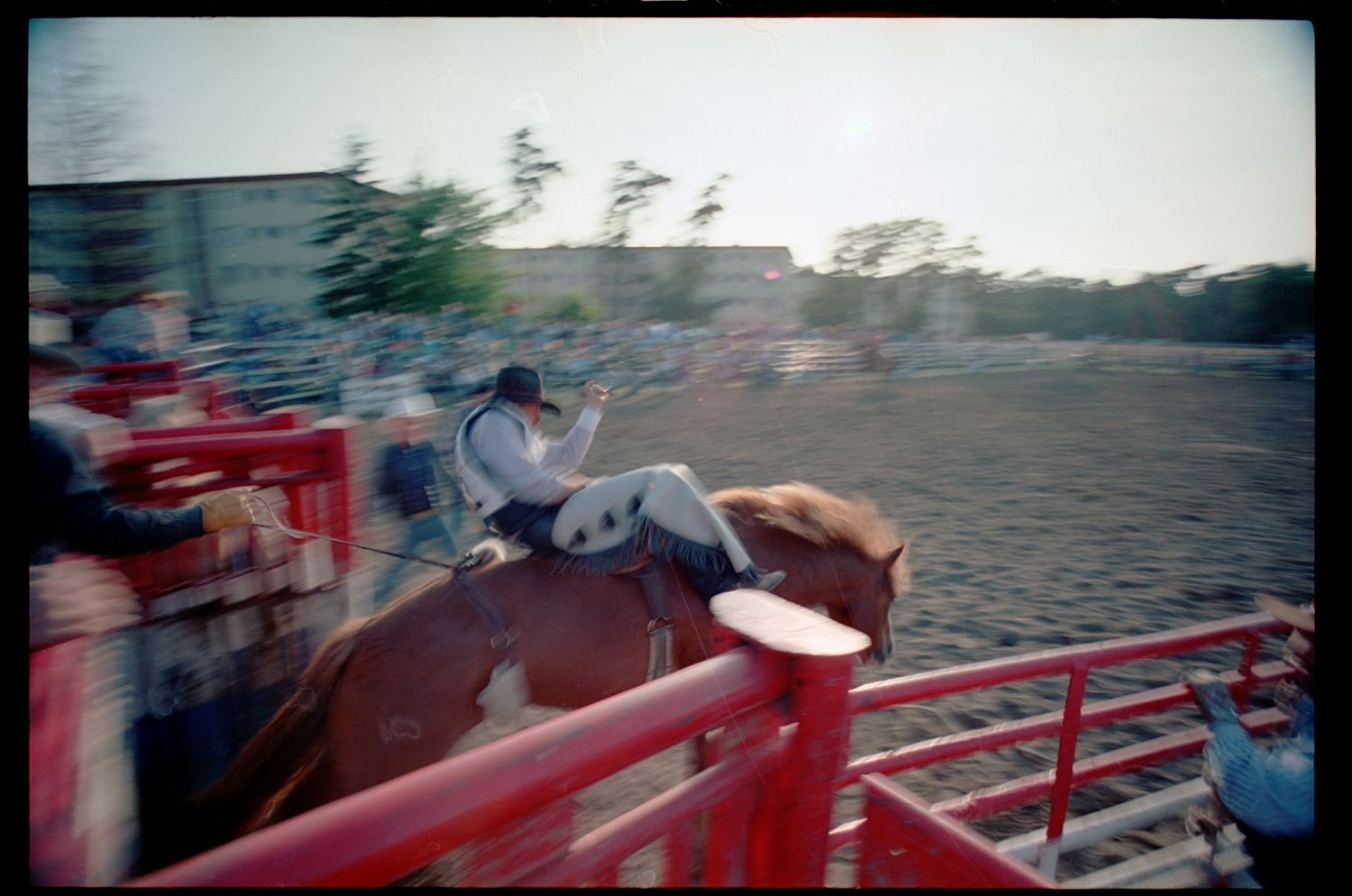 Fotografie: Rodeo auf dem Festplatz Deutsch-Amerikanisches Volksfest in Berlin-Zehlendorf