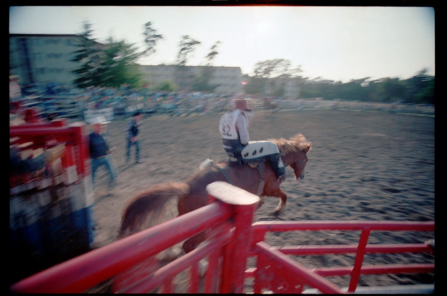 Fotografie: Rodeo auf dem Festplatz Deutsch-Amerikanisches Volksfest in Berlin-Zehlendorf