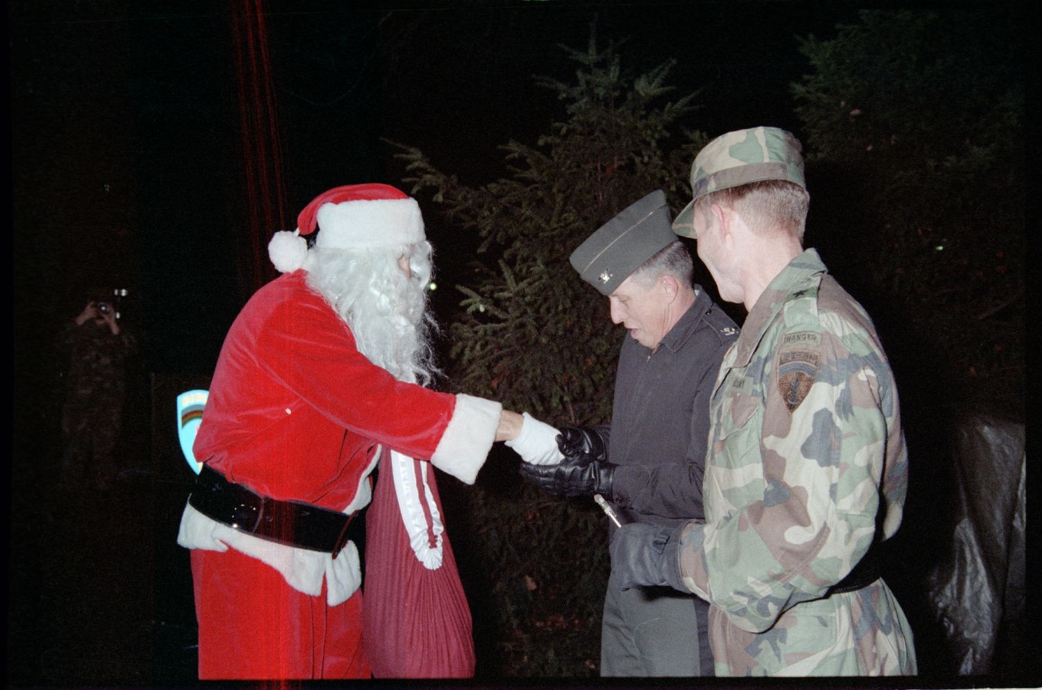 Fotografie: Weihnachtliche Veranstaltung auf der Truman Plaza in Berlin-Dahlem