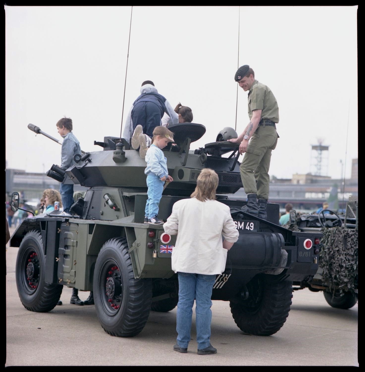 Fotografie: Tag der offenen Tür auf der Tempelhof Air Base in Berlin-Tempelhof