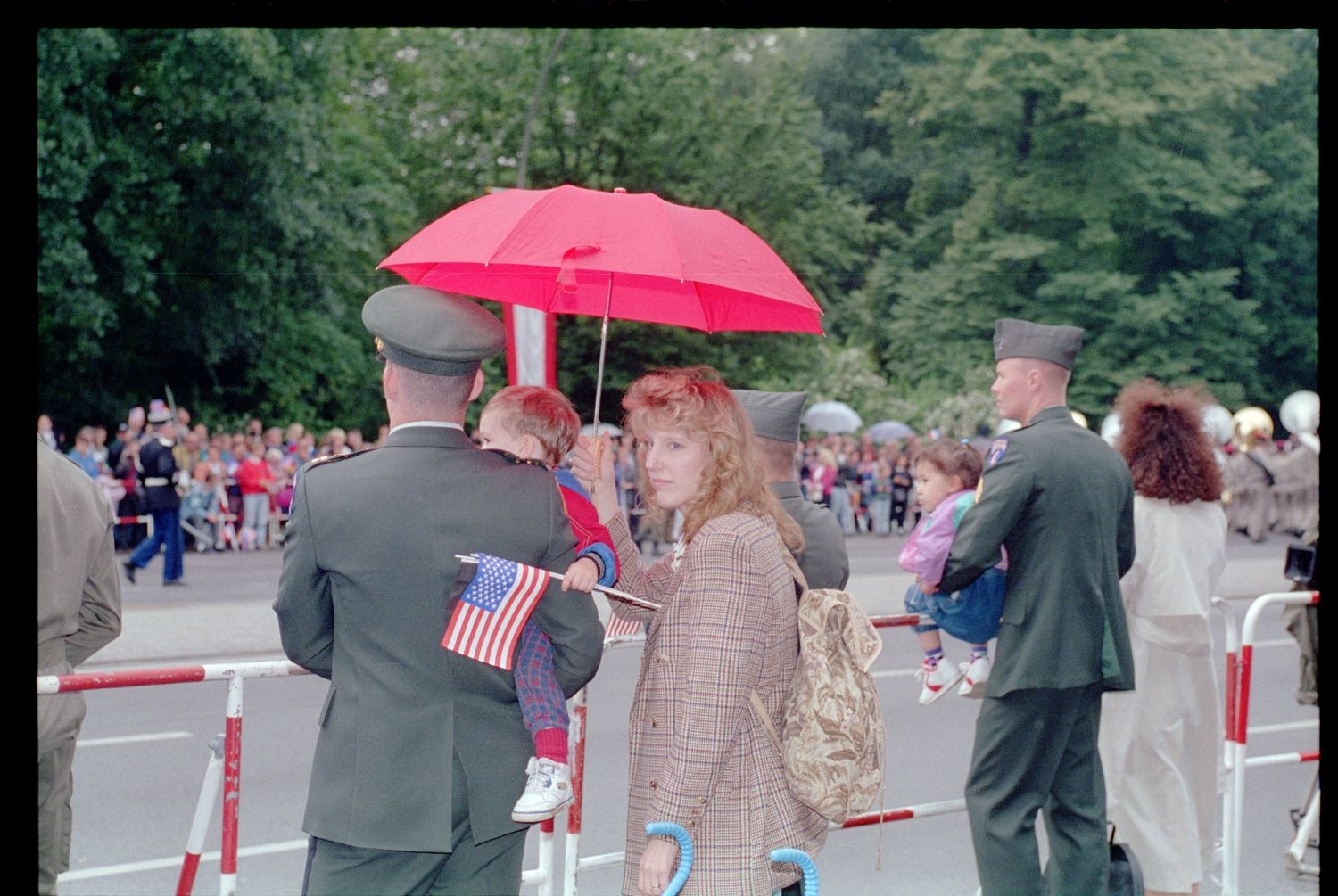 Fotografie: Allied Parade in Berlin-Tiergarten