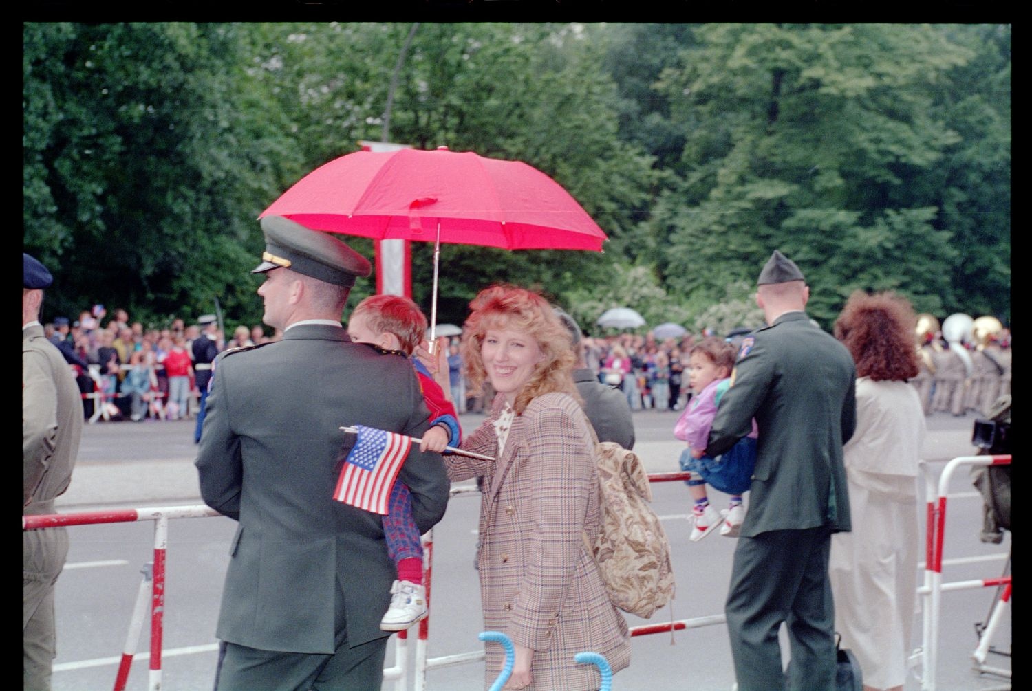 Fotografie: Allied Parade in Berlin-Tiergarten