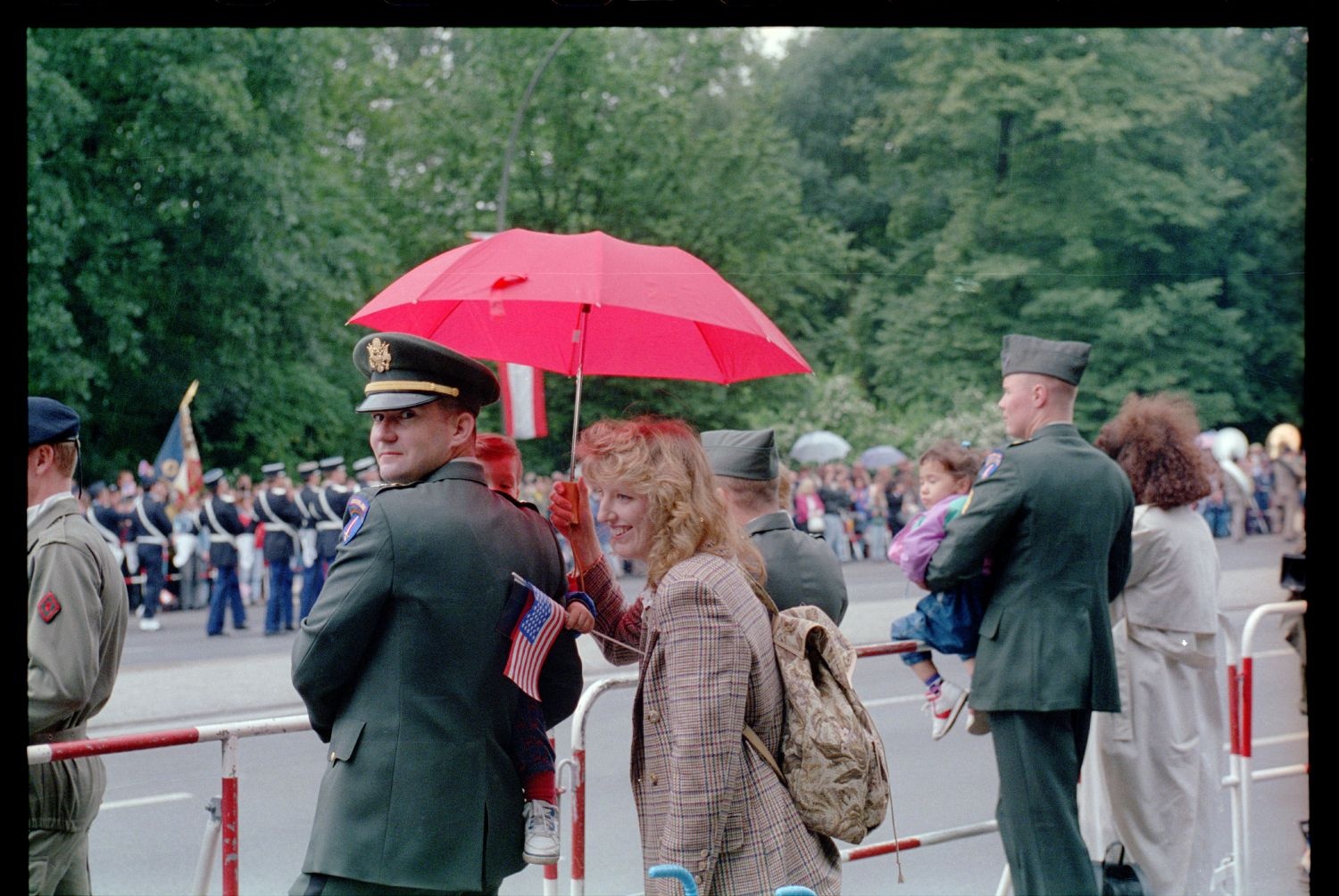 Fotografie: Allied Parade in Berlin-Tiergarten