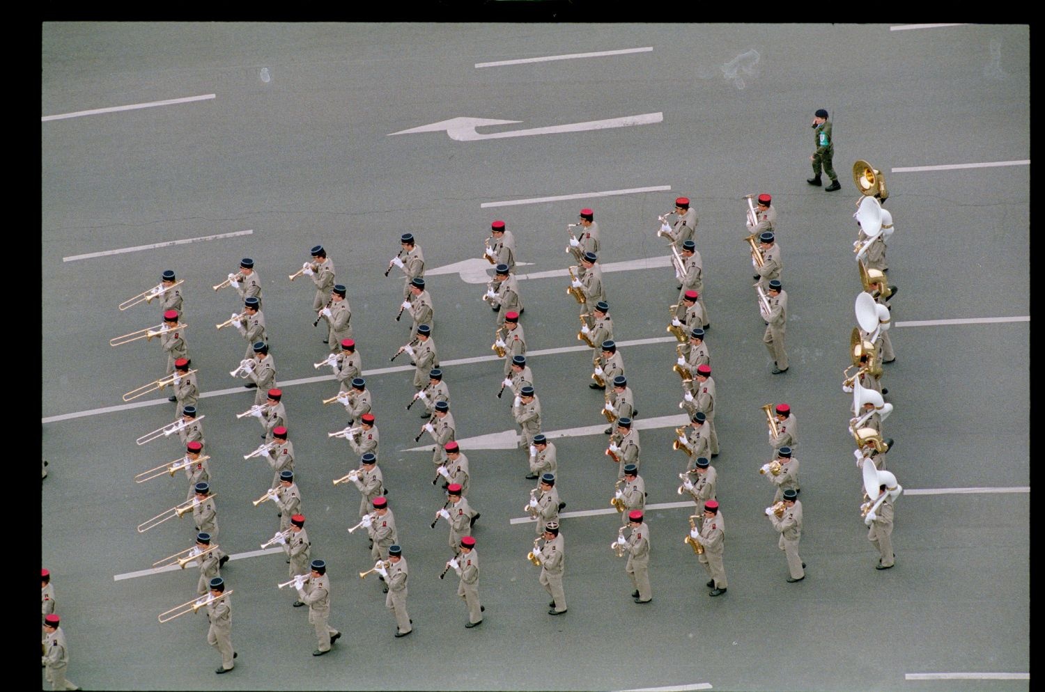 Fotografie: Allied Parade in Berlin-Tiergarten