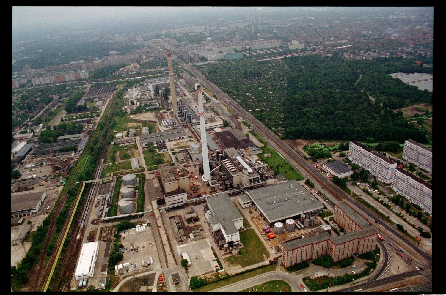 Fotografie: Übungsflug von alliierten Hubschraubern in Berlin