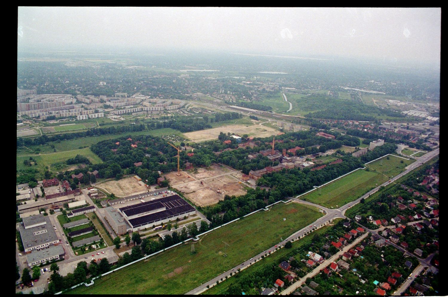 Fotografie: Übungsflug von alliierten Hubschraubern in Berlin