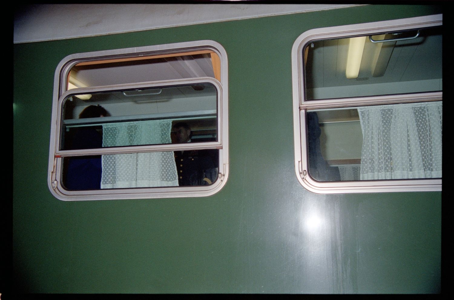 Fotografie: Abfahrt des letzten Duty Train des Railway Transportation Office aus Berlin