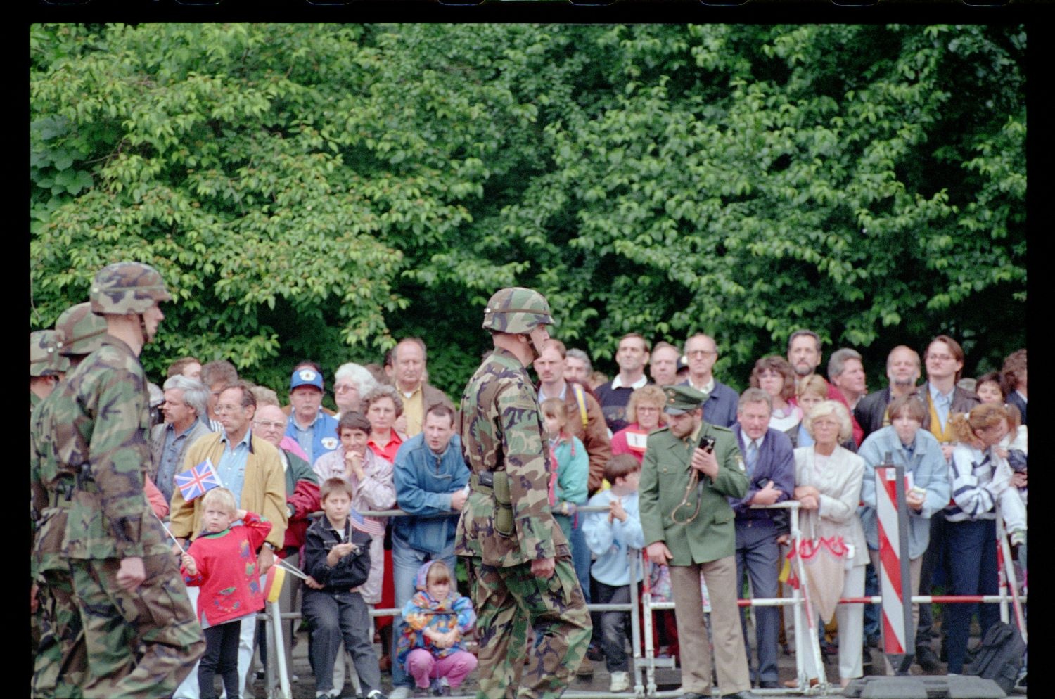 Fotografie: Allied Parade in Berlin-Tiergarten