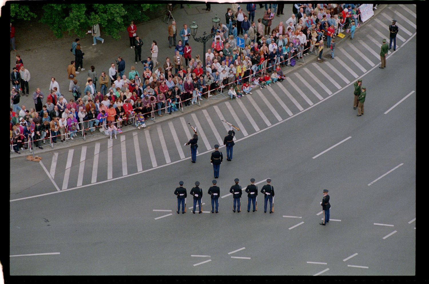 Fotografie: Allied Parade in Berlin-Tiergarten