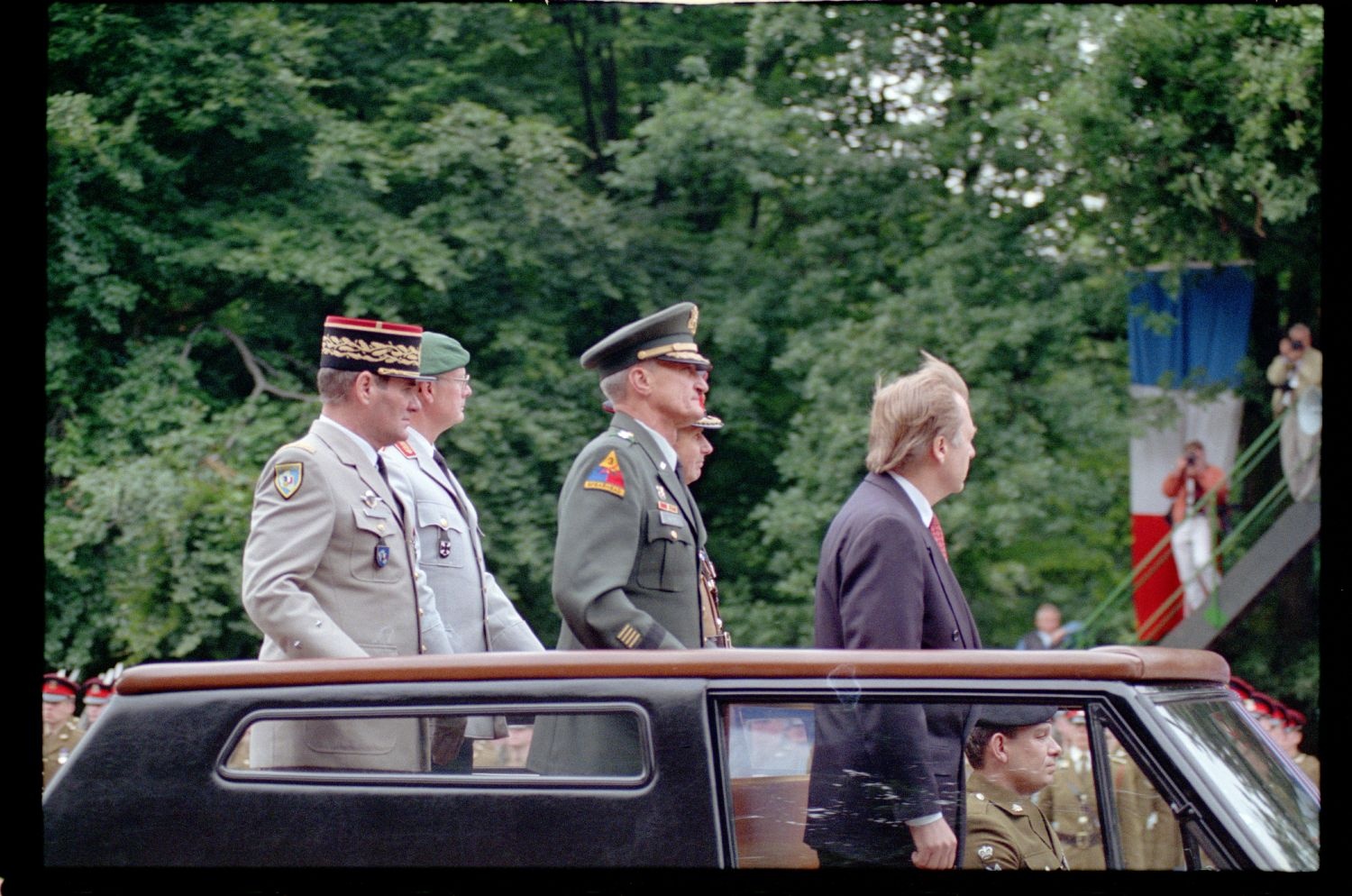 Fotografie: Allied Parade in Berlin-Tiergarten