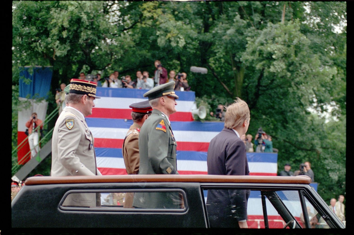 Fotografie: Allied Parade in Berlin-Tiergarten