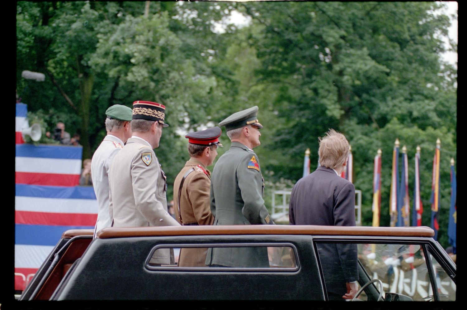 Fotografie: Allied Parade in Berlin-Tiergarten