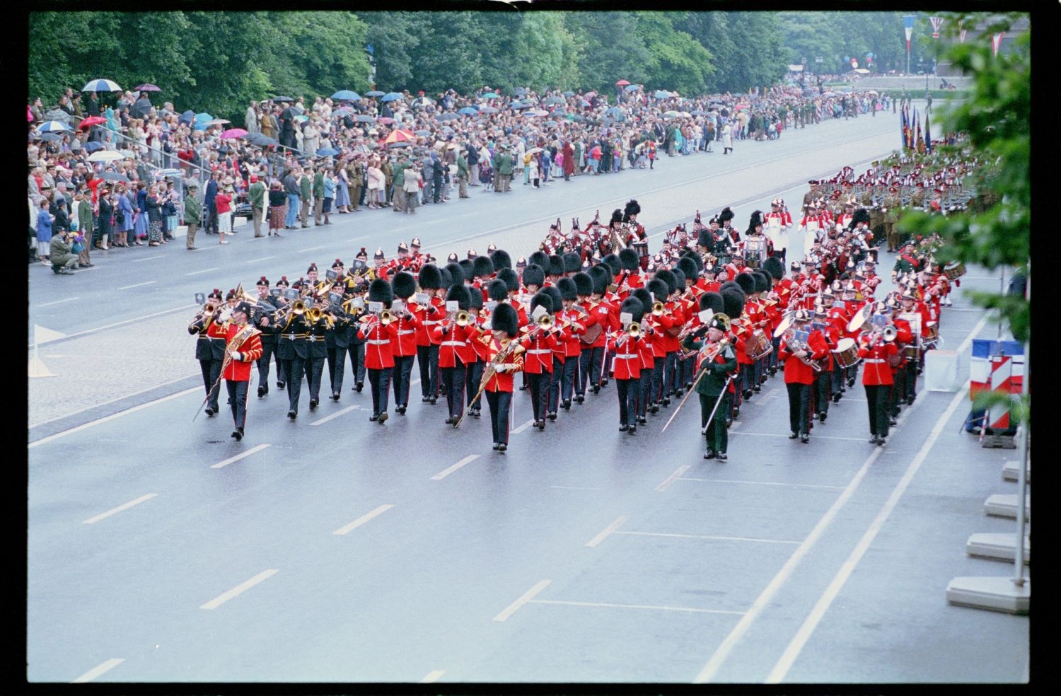 Fotografie: Allied Parade in Berlin-Tiergarten