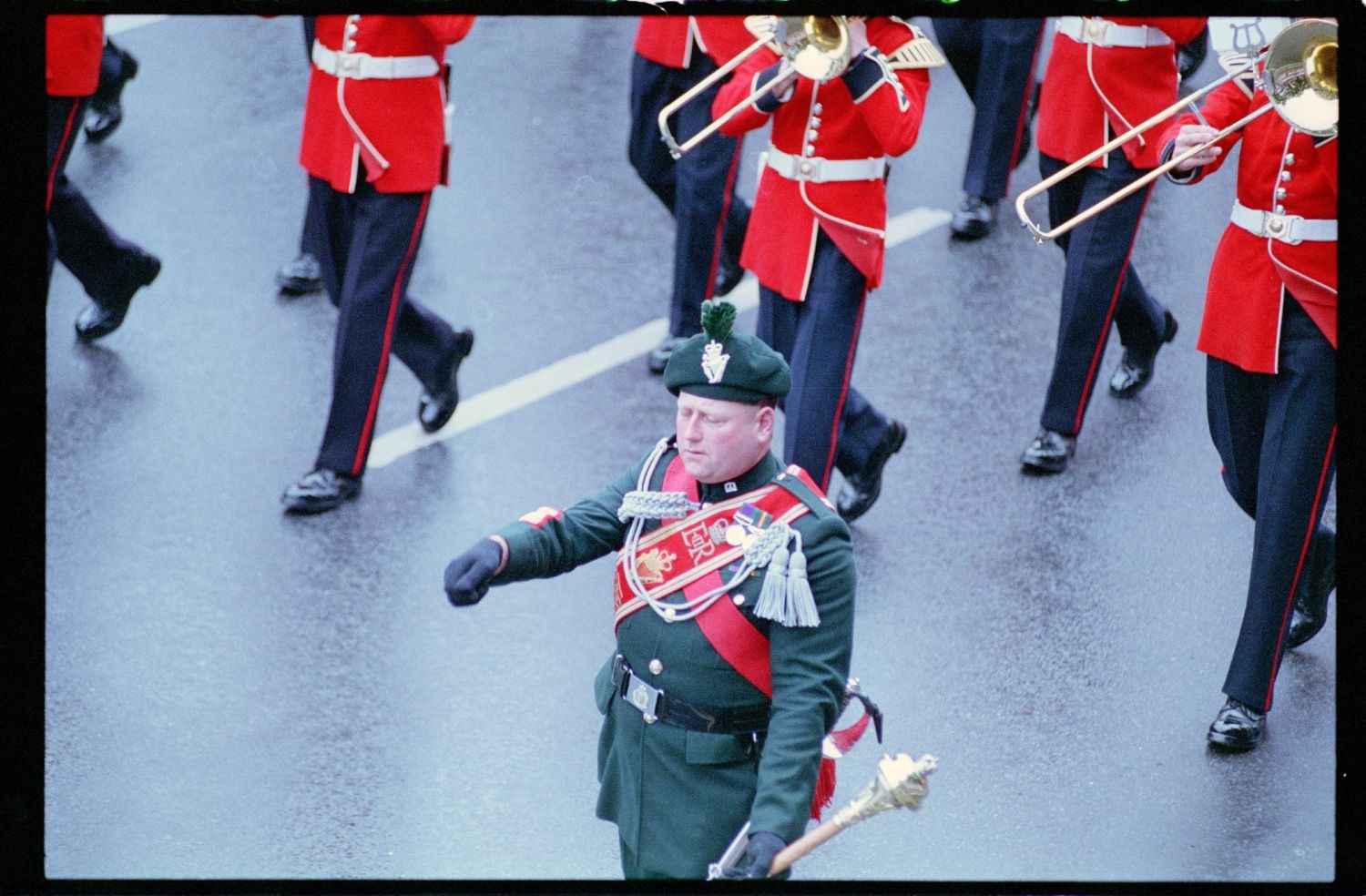 Fotografie: Allied Parade in Berlin-Tiergarten