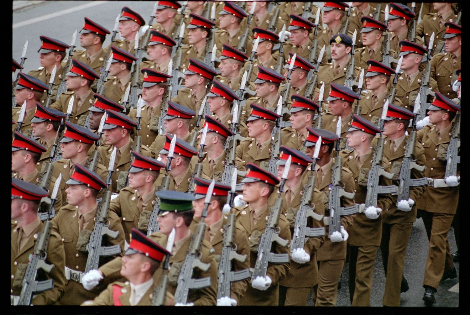 Fotografie: Allied Parade in Berlin-Tiergarten