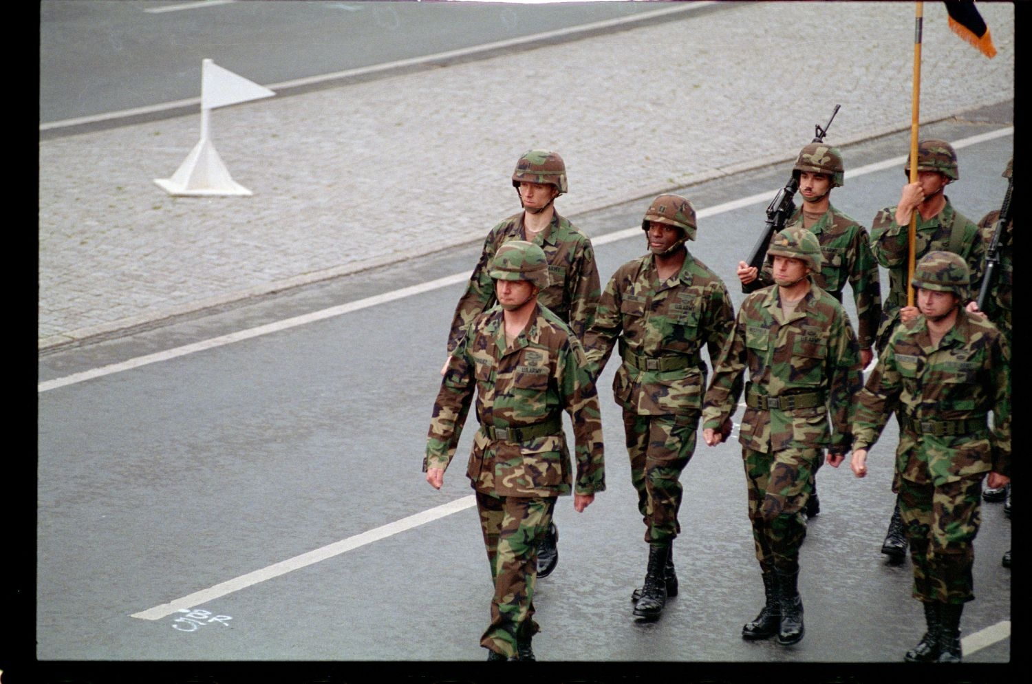 Fotografie: Allied Parade in Berlin-Tiergarten