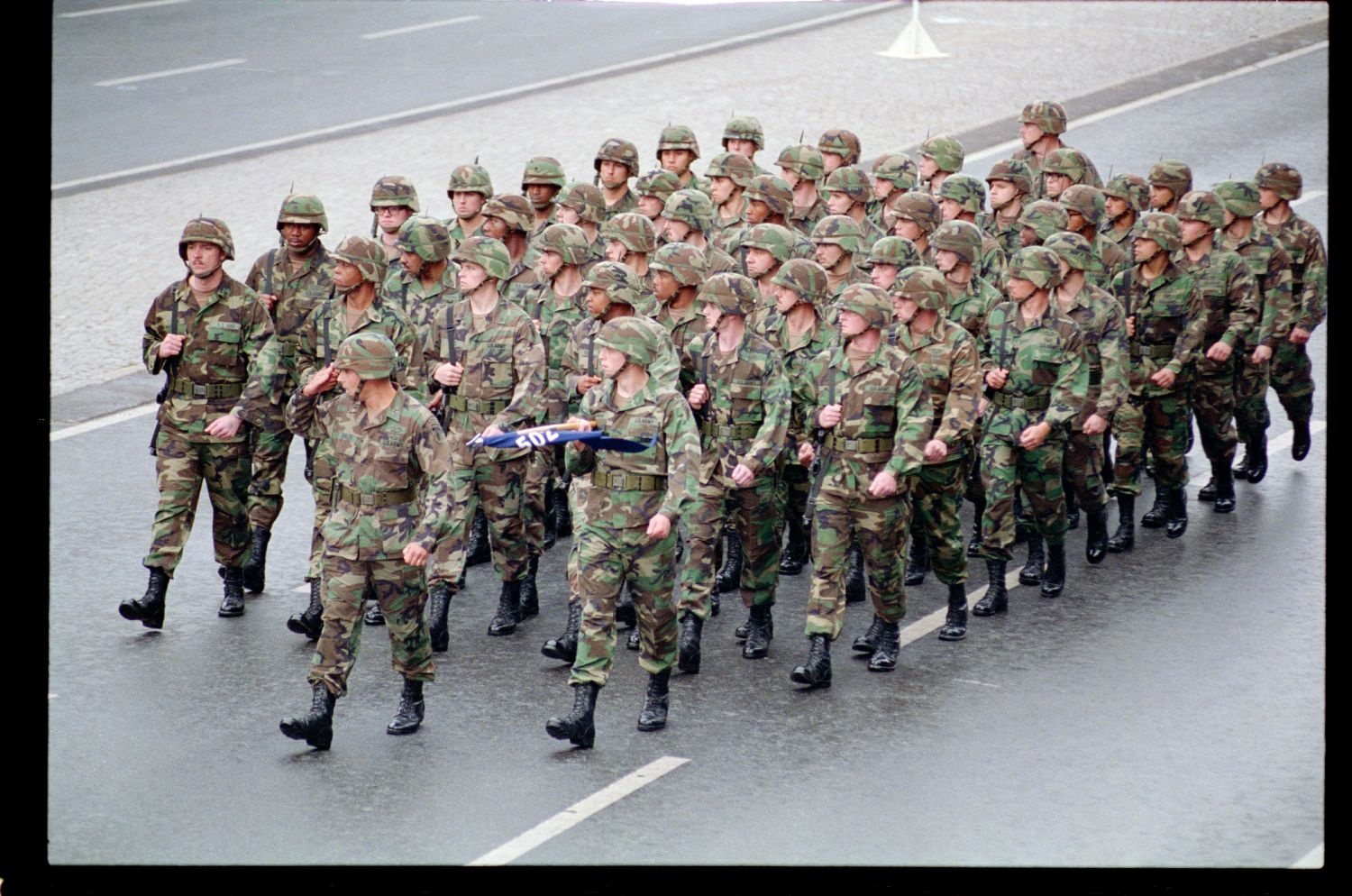 Fotografie: Allied Parade in Berlin-Tiergarten