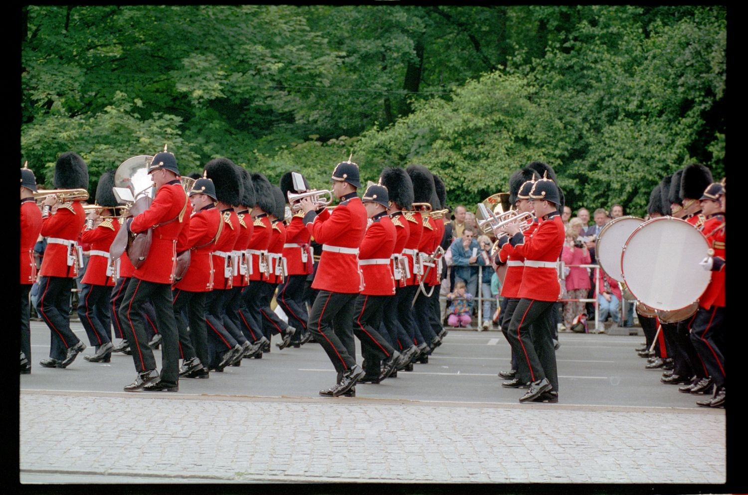 Fotografie: Allied Parade in Berlin-Tiergarten