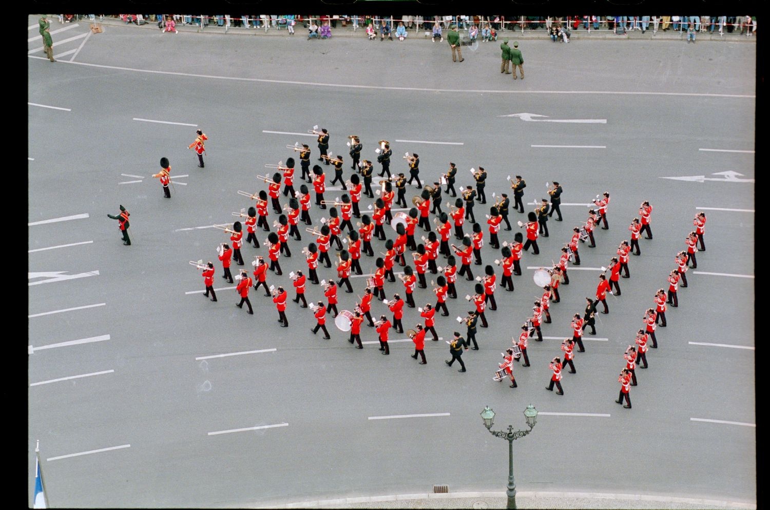 Fotografie: Allied Parade in Berlin-Tiergarten